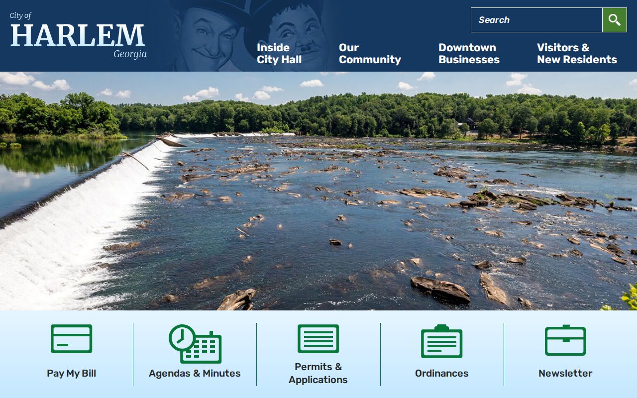 Official City of Harlem website